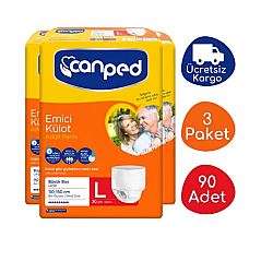Canped Emici Külot Büyük Boy L 90 Adet Hasta Bezi - Canped