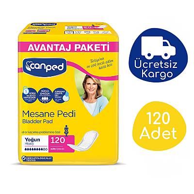 Canped Mesane Pedi Avantaj Paket (Yoğun) - 120 Adet - 1