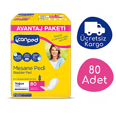 Canped Mesane Pedi Avantaj Paket (Yoğun) - 80 Adet - 1