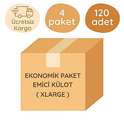 Ekonomik Emici Külot Hasta Bezi Ekstra Büyük Boy (XL) 120 Adet - Eko Paket
